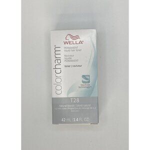 Wella T28 Color Charm Permanent Liquid Hair Toner - Natural Blonde 1.4 oz 42ml